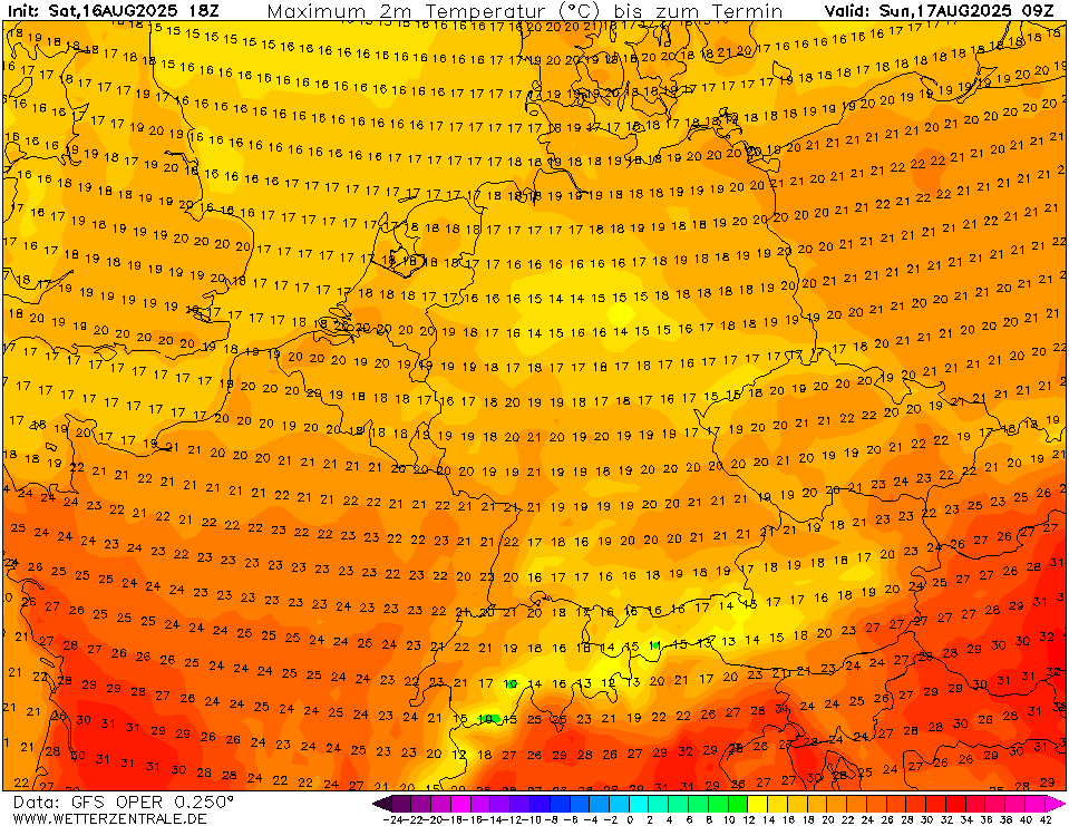 © Wetterzentrale | Internetwetter -wissen, wie das Wetter wird-