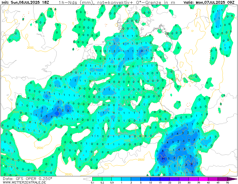 © Wetterzentrale | Internetwetter -wissen, wie das Wetter wird-