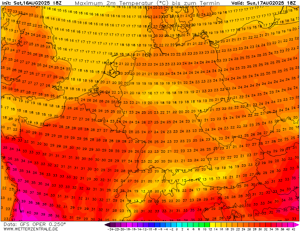 © Wetterzentrale | Internetwetter -wissen, wie das Wetter wird-
