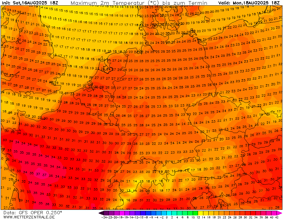 © Wetterzentrale | Internetwetter -wissen, wie das Wetter wird-