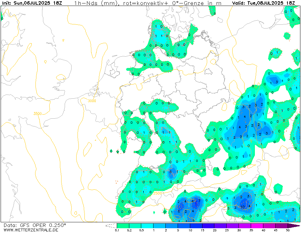 © Wetterzentrale | Internetwetter -wissen, wie das Wetter wird-
