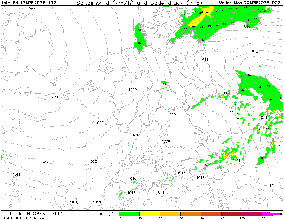 Předpověď větru.