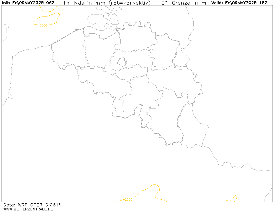 WRF Neerslag