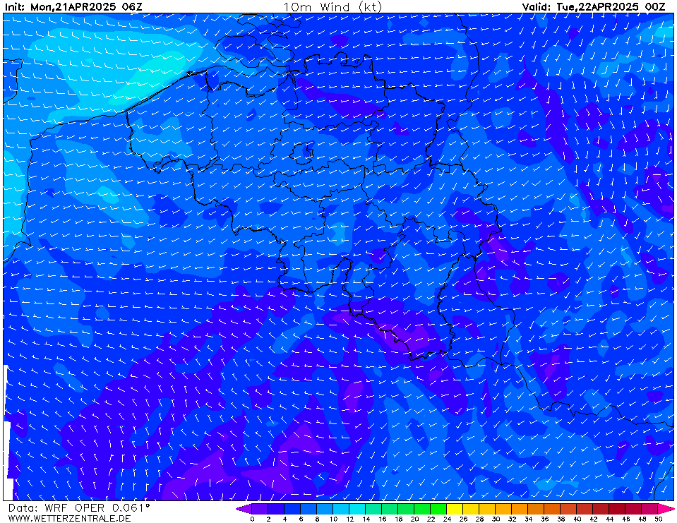WRF Wind
