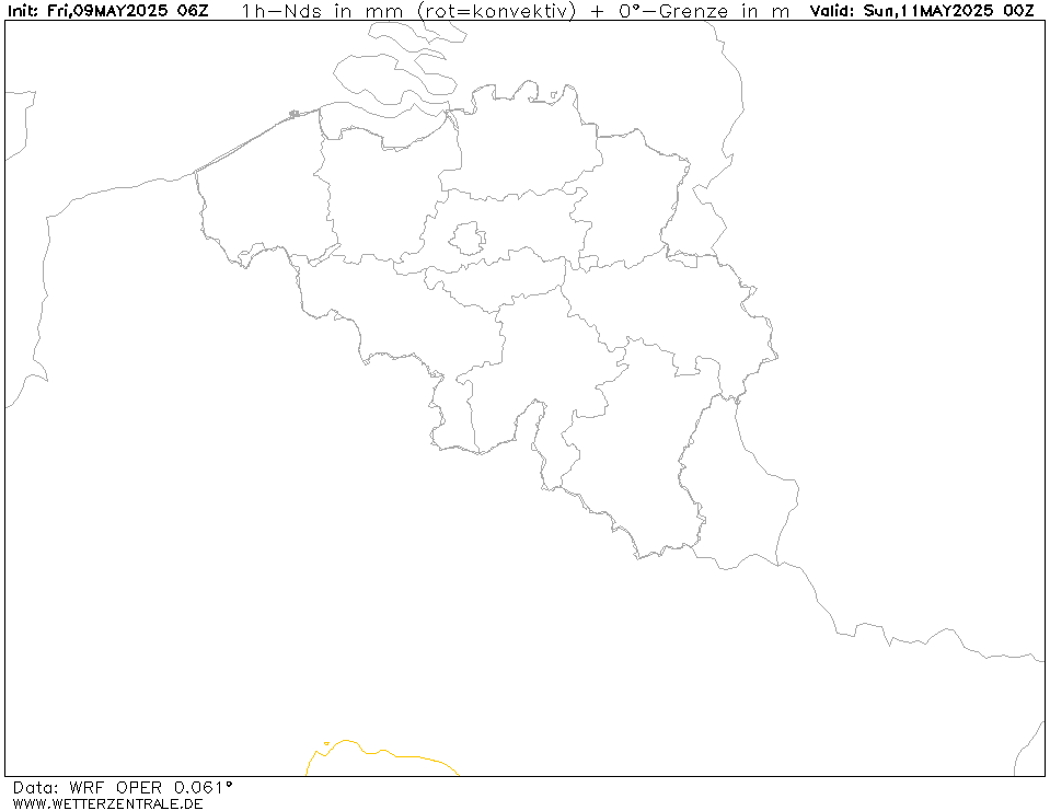 WRF Neerslag