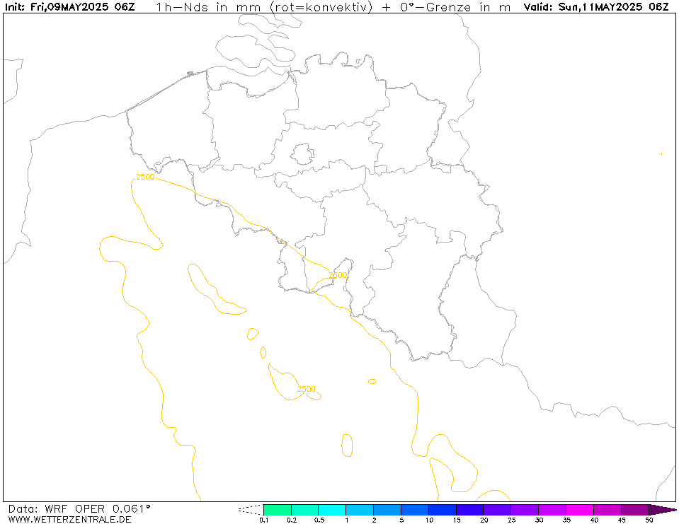 WRF Neerslag
