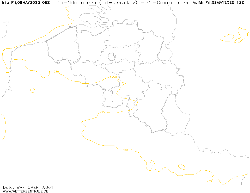 WRF Neerslag
